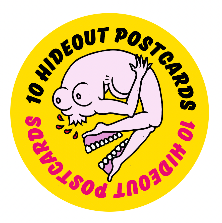 Hideout Postcard 10 pack