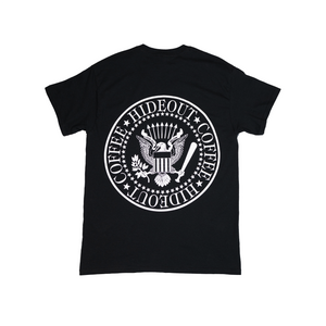 Hideout Coffee Ramones T-Shirt - Black
